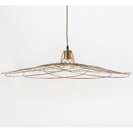 Złota Lampa Sufitowa B