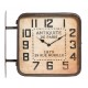 Zegar Dwustronny Kolejowy Belldeco Vintage