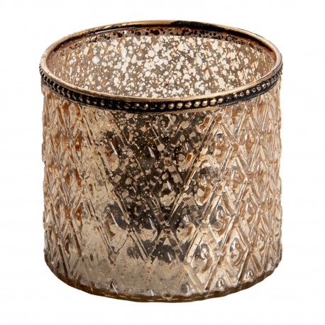 Szklany Świecznik Na Tealight A Clayre & Eef