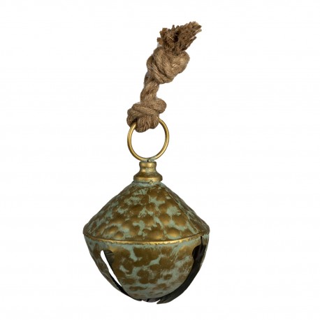 Dzwonek Ozdobny Złoty B Clayre & Eef