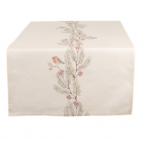 Bieżnik Na Stół Prowansalski z Ptaszkami Clayre & Eef