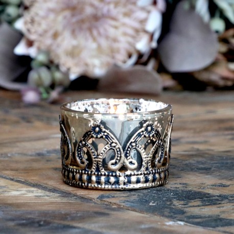 Srebrny Świecznik Na Tealight A