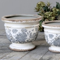 Ceramiczna Osłonka Na Doniczkę Chic Antique Melun C