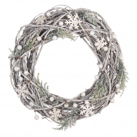Wianek Świąteczny Szary A Clayre & Eef