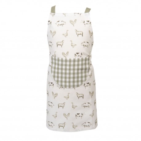 Fartuszek Kuchenny Dziecięcy Prowansalski Farma B Clayre & Eef