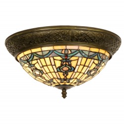 Lampa Tiffany Plafon D Clayre & Eef
