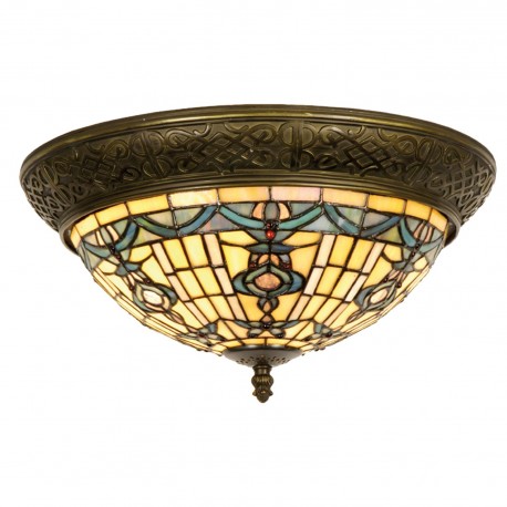 Lampa Tiffany Plafon D Clayre & Eef