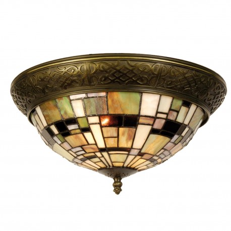 Lampa Tiffany Plafon E Clayre & Eef