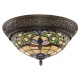Lampa Tiffany Plafon F Clayre & Eef