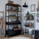 Metalowy Regał Industrialny Chic Antique C