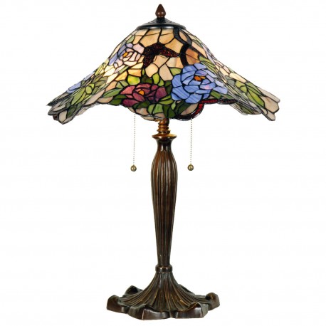 Duża Lampa Stołowa Tiffany D Clayre & Eef