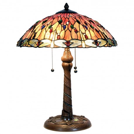 Duża Lampa Stołowa Tiffany G Clayre & Eef