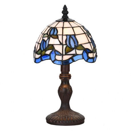 Lampa Witrażowa Stołowa Tiffany G Clayre & Eef