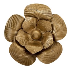 Dekoracja Ścienna Metalowy Kwiat A Clayre & Eef