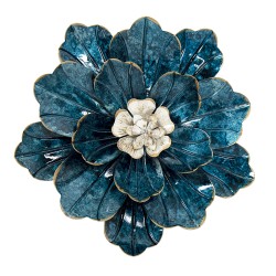 Dekoracja Ścienna Metalowy Kwiat D Clayre & Eef