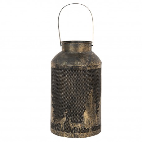 Lampion Świąteczny Metalowy Clayre & Eef