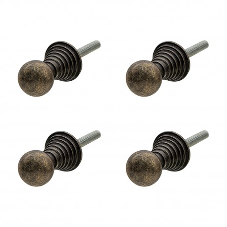 Ozdobne Gałki Do Mebli Koła B 4szt. Clayre & Eef