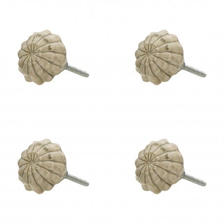 Ozdobne Gałki Do Mebli Ceramiczne 4 szt. Clayre & Eef