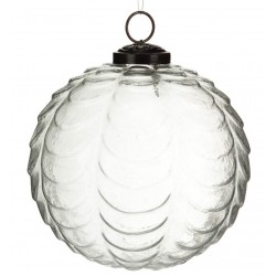 Przezroczysta Bombka Szklana Aluro Artik