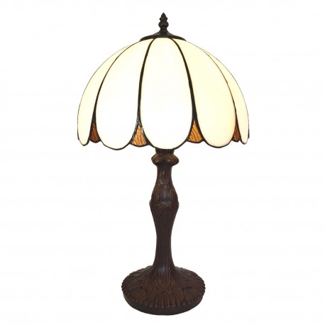 Lampa Tiffany Witrażowa Stołowa C Clayre & Eef