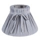 Abażur w Stylu Prowansalskim Niebieski w Paski Clayre & Eef