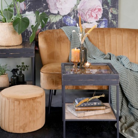 Stolik Chic Antique Ze Schowkiem B