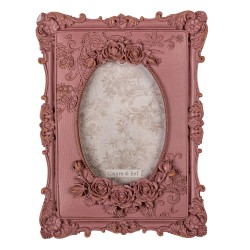 Ramka Na Zdjęcia w Stylu Prowansalskim Różowa A Clayre & Eef