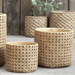 Osłonka Na Doniczkę Chic Antique Rattan Corte A