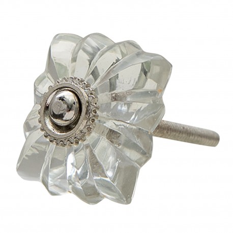 Przezroczysta Gałka Do Mebli Szklana B Clayre & Eef