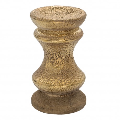 Złoty Świecznik Ceramiczny C Clayre & Eef