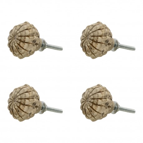 Ozdobne Gałki Do Mebli Ceramiczne 4 szt. B Clayre & Eef