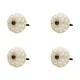 Ozdobne Gałki Do Mebli We Wzorki 4 szt. D Clayre & Eef
