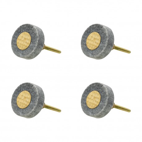 Ozdobne Gałki Meblowe z Kamienia Clayre & Eef