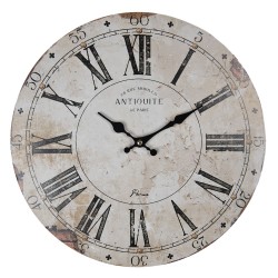 Zegar Na Ścianę w Stylu Prowansalskim B Clayre & Eef