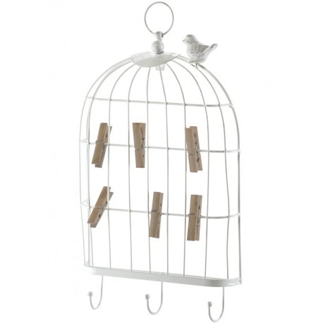 Wieszaki Ścienne SHABBY CHIC Klatka