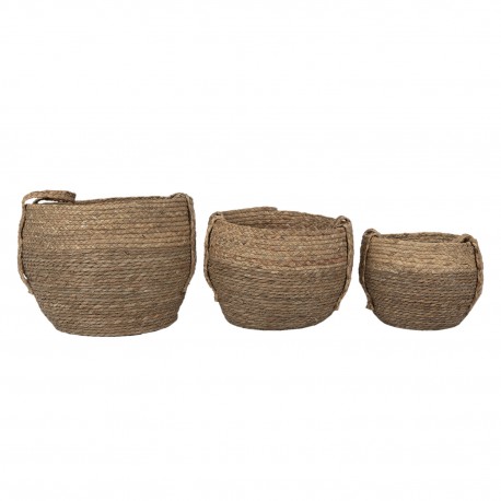 Plecione Kosze 3 szt. I Clayre & Eef