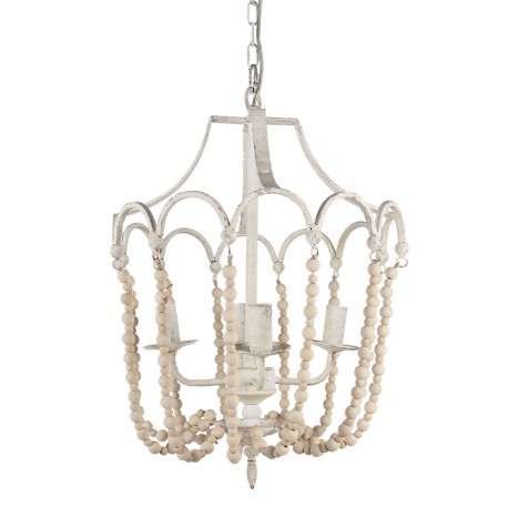Żyrandol Prowansalski z Koralikami B Clayre & Eef
