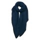 Granatowy Szal Prążkowany Clayre & Eef