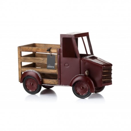 Samochód Świąteczny Aluro Bordowy XL