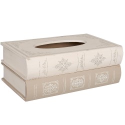 Pudełko Na Chusteczki Ceramiczne Białe Clayre & Eef