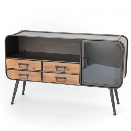 Komoda w Stylu Industrialnym Monti D