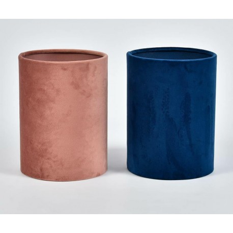 Abażur Belldeco Walec Plusz Różowy