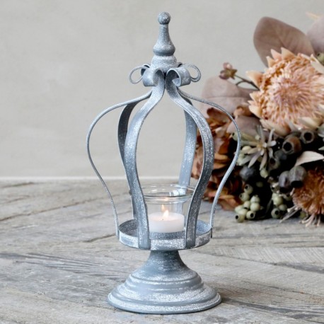 Świecznik Prowansalski Chic Antique Korona