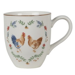 Kubki Prowansalskie Farmhouse Clayre & Eef