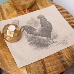 Poduszka w Stylu Prowansalskim z Krową