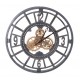 Duży Zegar w Stylu Industrialnym B