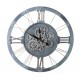 Duży Zegar w Stylu Industrialnym E