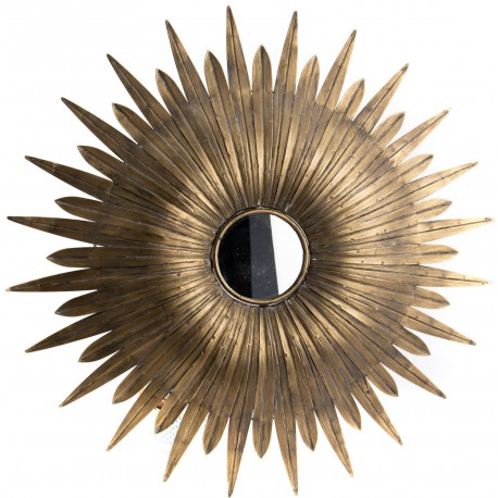 Okrągłe Lustro w Ozdobnej Ramie B