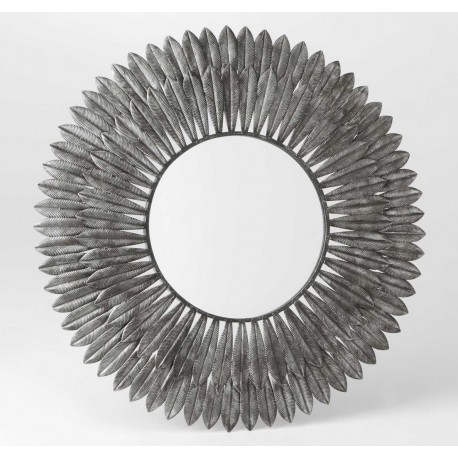 Okrągłe Lustro w Ozdobnej Ramie E