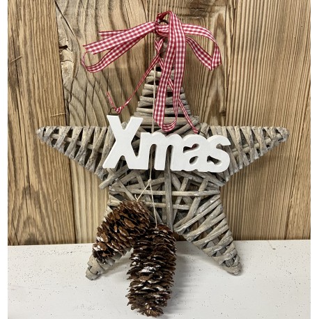 Wiklinowa Gwiazda Do Zawieszenia